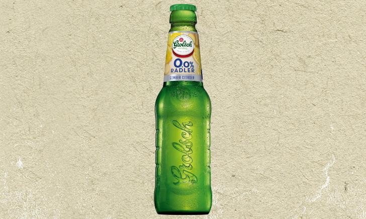 Grolsch Radler 0.0 gember citroen 